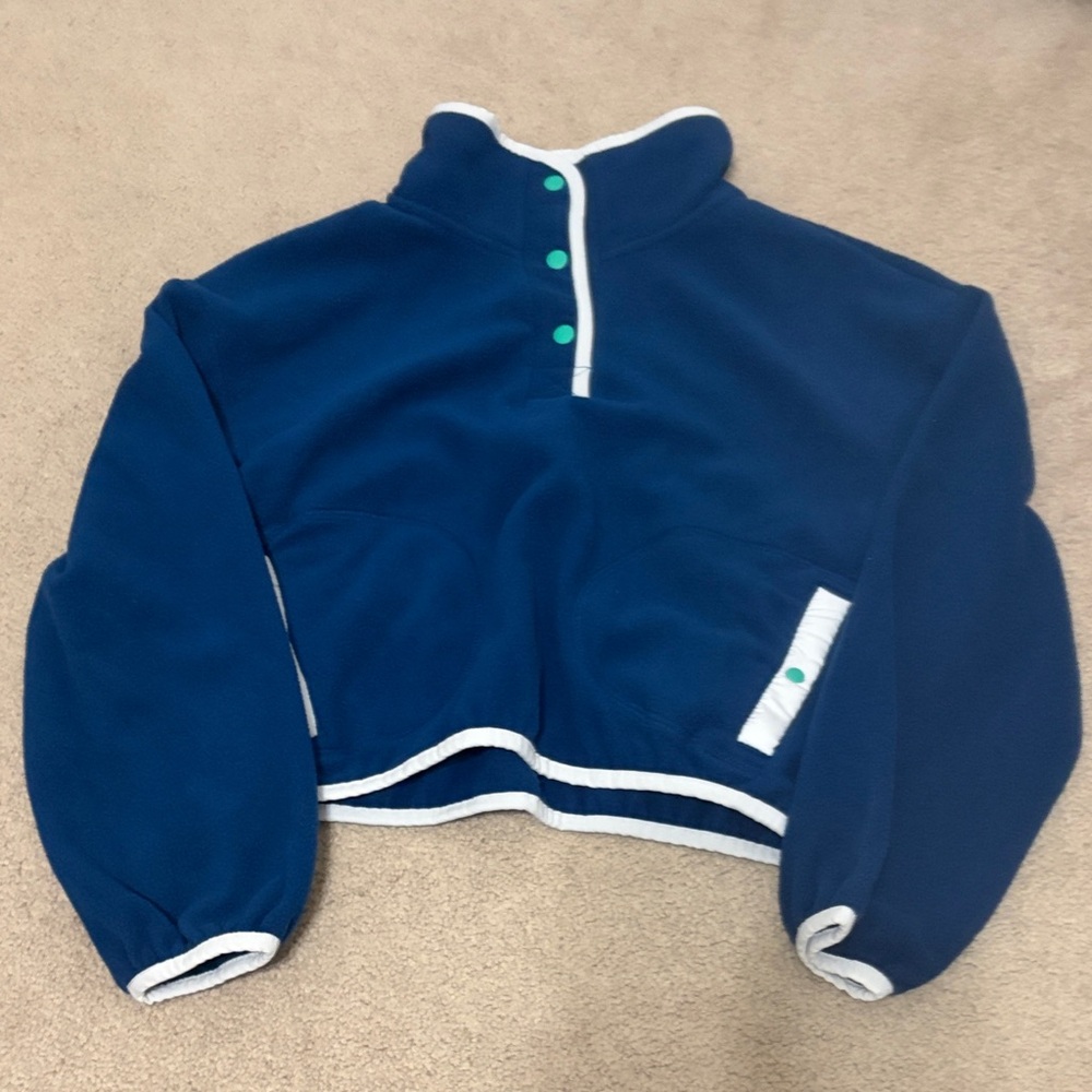 Old Navy Navy Blue Fleece Sweatshirt